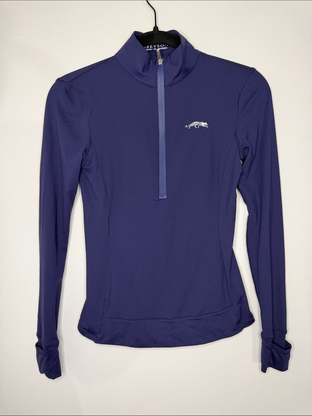 Greyson Grove XXIII Golf Women's Fitted Navy Quarter Zip XS